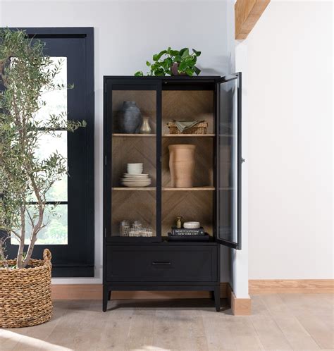 magnolia homes steel hamper cabinet|Magnolia Home Stella Curio By Joanna Gaines.